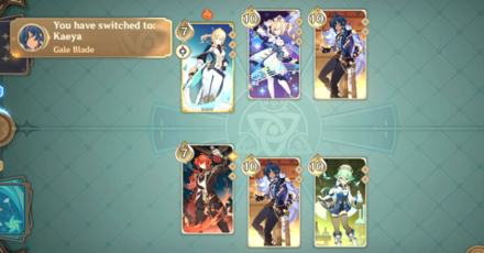 Genshin - Jean Duel - Take advantage of Forced Swaps