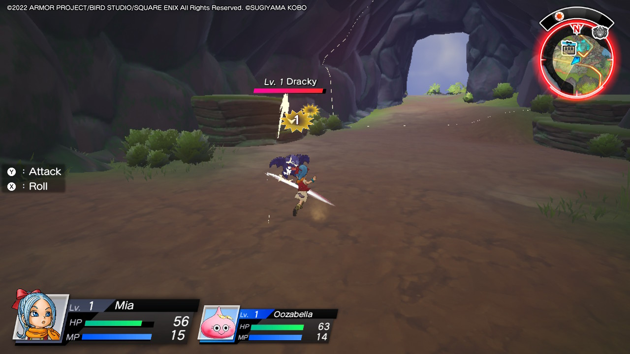 DQ Treasures - Dracky fight