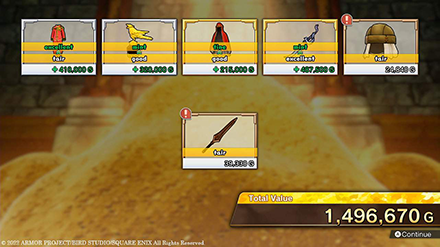 Dragon Quest Treasures - Treasure Appraise