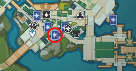 Genshin - Genius Invokation Chef Mao Duel Location