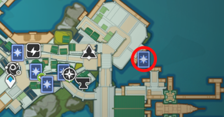Genshin - Genius Invokation Uncle Tian Duel Location
