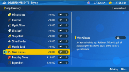 Pokemon Scarlet and Violet - Give It a Pair of Wise Glasses