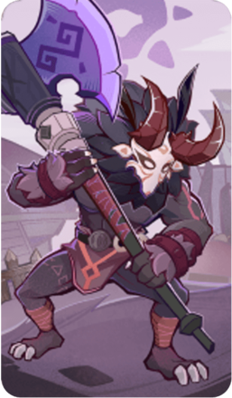 Genshin - Crackling Axe Mitachurl Card