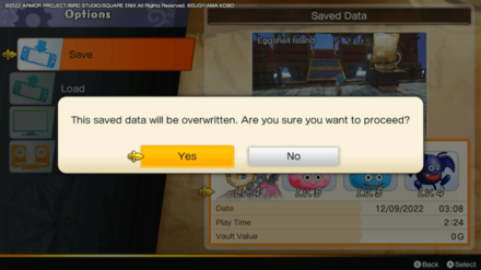 DQ Treasures -  Overwrite Save