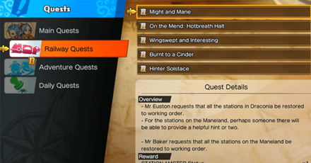 DQ Treasures - How to Start Side Quests