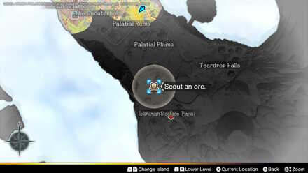 DQ Treasures - Orc location