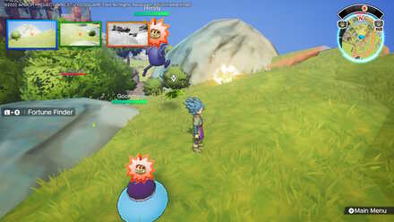 DQ Treasures - Sanguinite on overworld