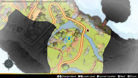 DQ Treasures - Sanguinite on map