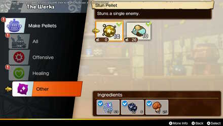 DQ Treasures - Stun Pellets