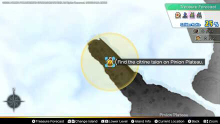 DQ Treasures - Citrine Talon map location