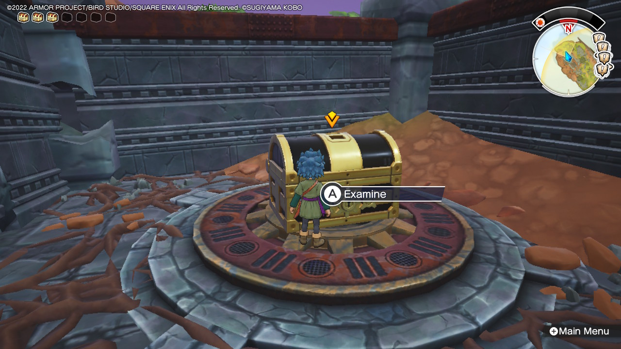 DQ Treasures - Citrine Talon chest