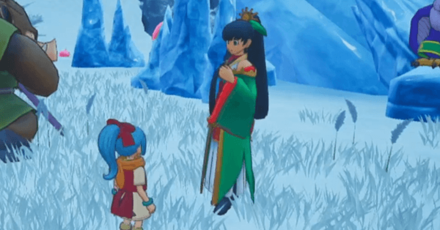 Dragon Quest Treasures - Talk to the princess