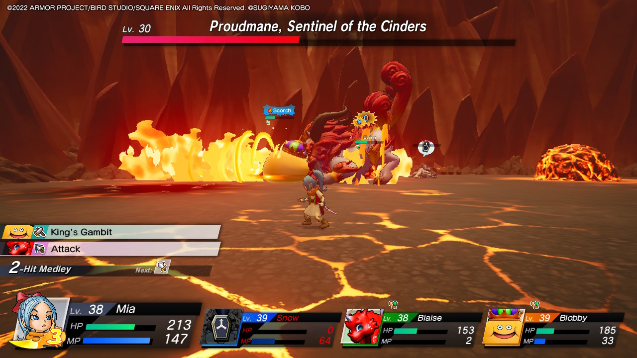 DQ Treasures - Proudmane flame breath