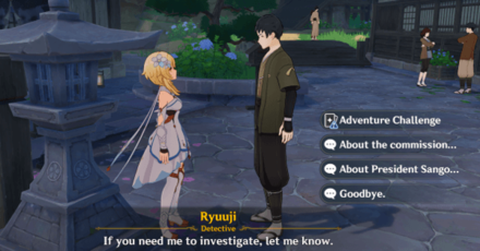 Genshin - Open World Match - Ryuuji Duel