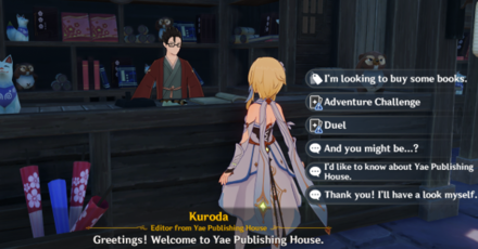 Genshin - Open World Match - Kuroda Duel