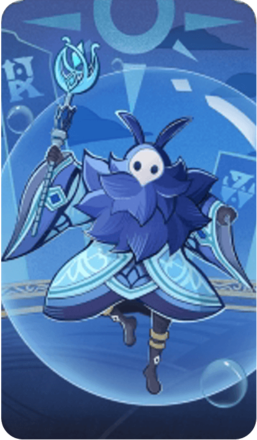 Genshin - Hydro Abyss Mage Card