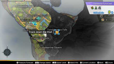 DQ Treasures - thief location