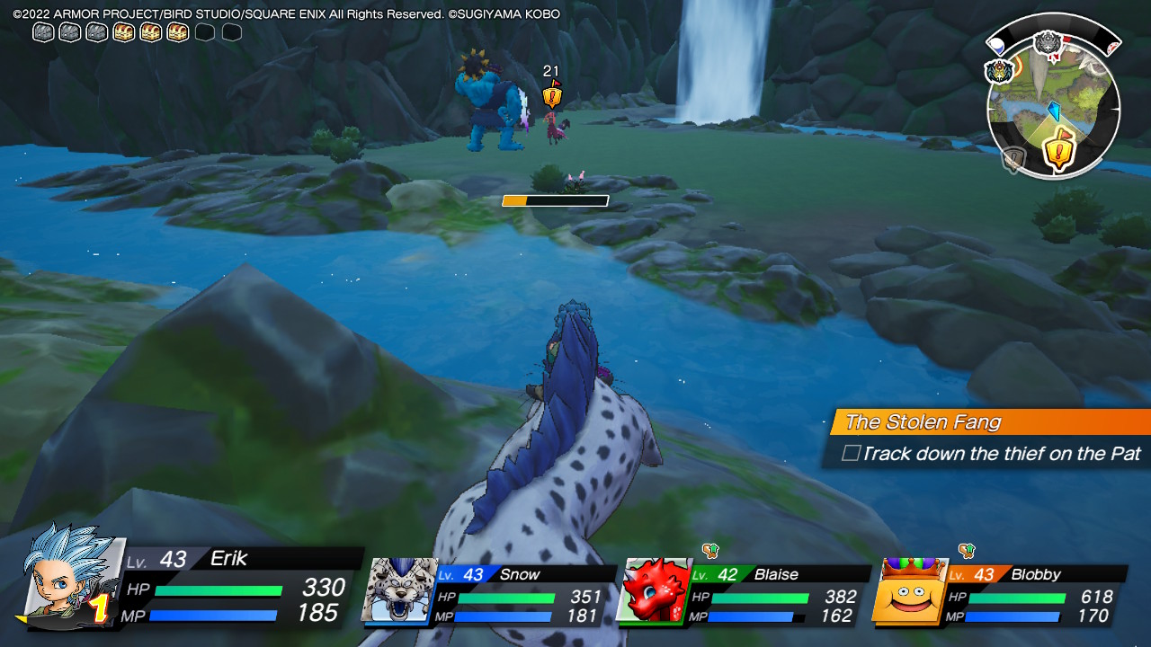 DQ Treasures - Bonnie near the Tangletongue Falls