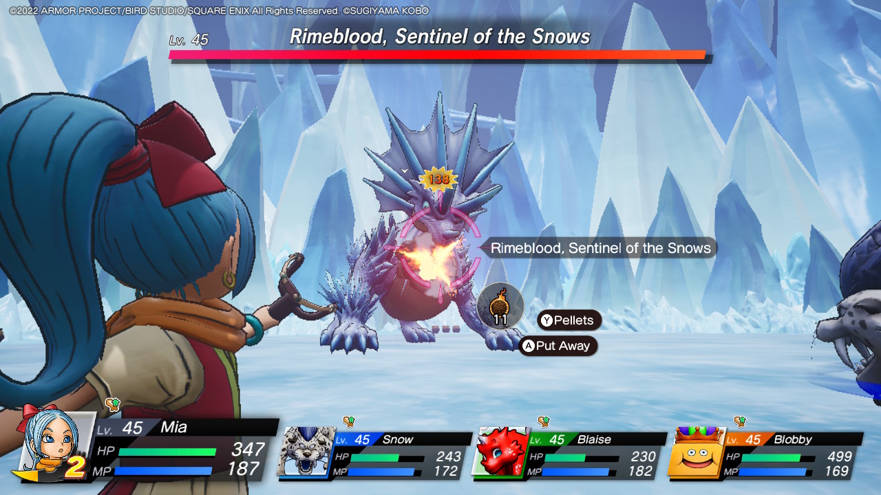 DQ Treasures - using Frizz Pellet