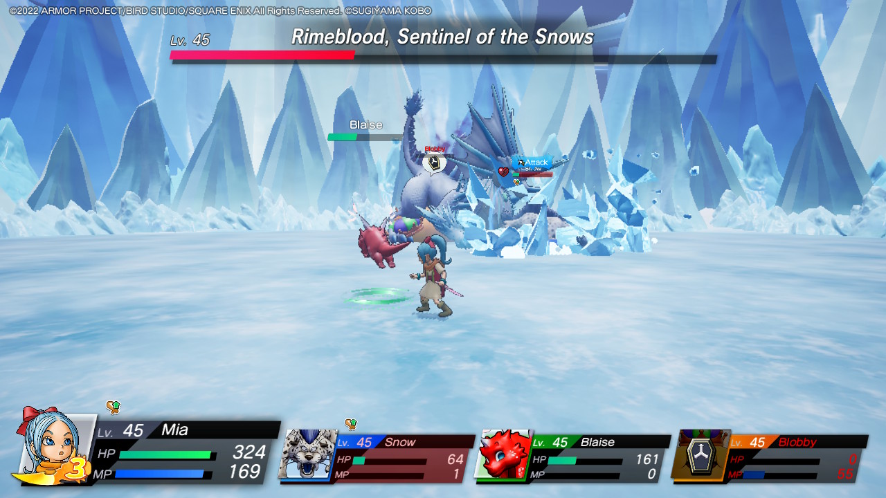 DQ Treasures - burrowing Rimeblood