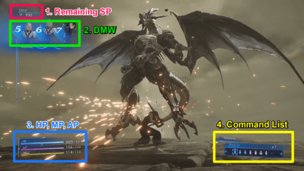 Crisis Core Reunion - Battle System