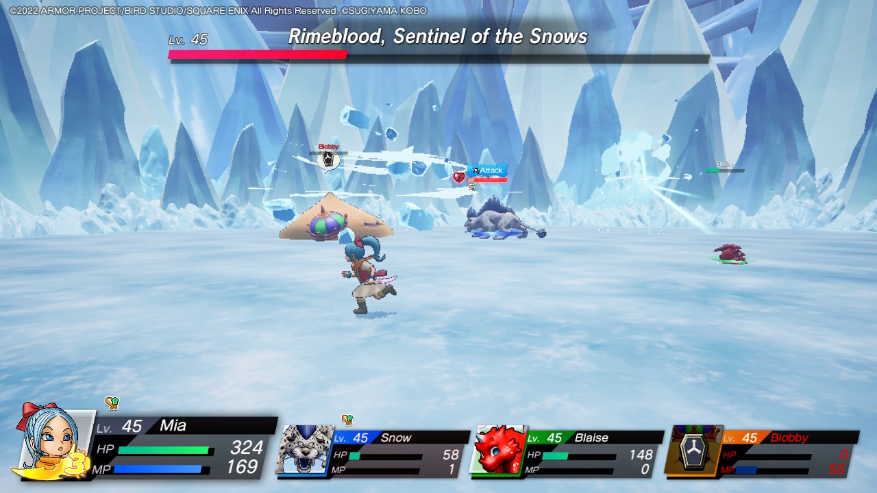 DQ Treasures - vanishing Rimeblood