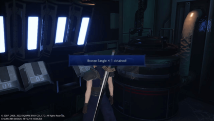 Crisis Core Final Fantasy VII Reunion - Bronze Bangle Location