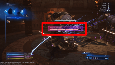 Crisis Core Reunion - Ability Gauge