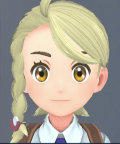 Pokemon Scarlet and Violet SV - Platinum blond