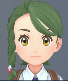 Pokemon Scarlet and Violet SV - Ash green