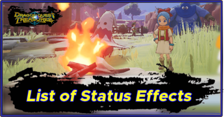 Dragon Quest Treasures - List of Status Effects