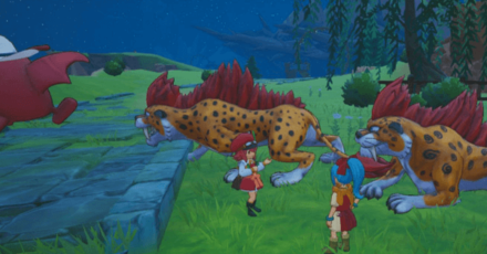 DQ Treasures - Sabrecat Conversation