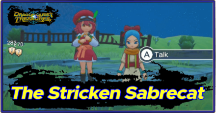 DQ Treasures - The Stricken Sabrecat