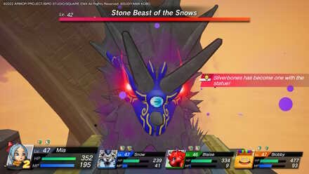 DQ Treasures - Stone Beast of the Snows