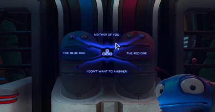 High on Life - Does Red Blue Choice Matter