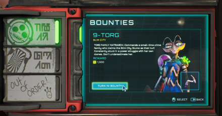 High on Life - Turn in the 9-Torg Bounty