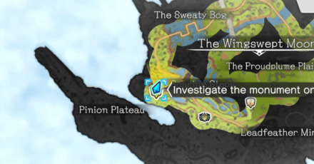 DQ Treasures - Soaring Steps Location