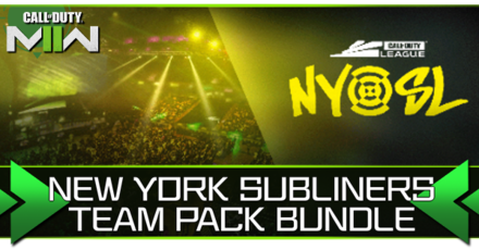 New York Subliners Team Pack Bundle Banner - Warzone 2.0