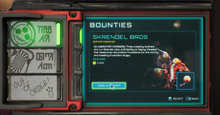 High on Life - Turn in the Bounty for Skrendel Bros