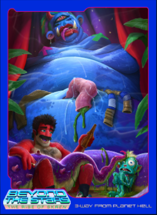 High on Life - Beyond the Stars II #4 - Three-Way from Planet Hell! Trading Card