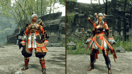 MH Rise Sunbreak - Shui Layered Armor