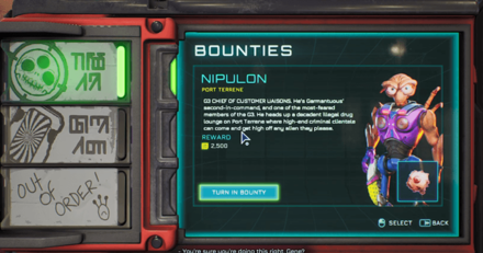 High on Life - Turn in the Nipulon Bounty