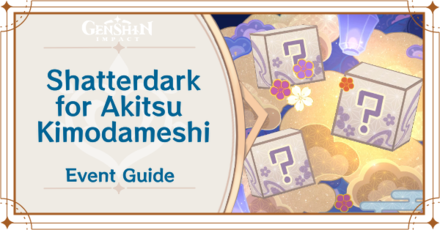 Genshin Impact Shatterdark Minigame for Akitsu Kimodameshi Event Guide