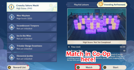 Genshin - Leisurely Pastime Co-op