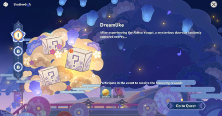 Shatterdark Minigame for Akitsu Kimodameshi Event Guide - Unlock Quest