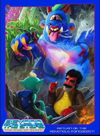 High on Life - Beyond the Stars II #7 - Return of the Ravenous Fangbeast Trading Card