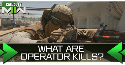 Modern Warfare 2 - What Are Operator Kills Banner