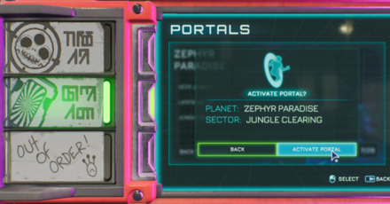 Jungle Clearing Portal