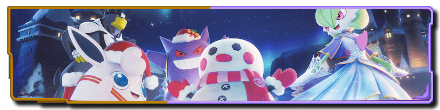 Pokemon UNITE - Holiday Navigation Banner