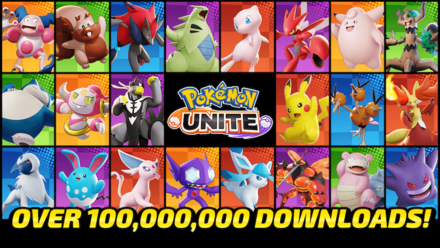 Pokemon UNITE - 100M Downloads